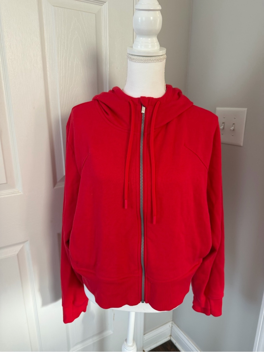 all in motion Red Zip-Up Hoodie for Women